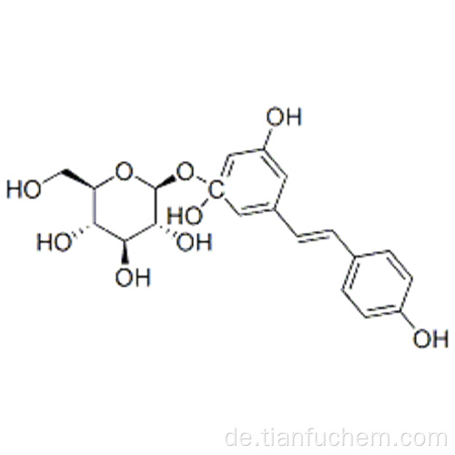 Beta-D-Glucopyranosid, 3-Hydroxy-5- (2- (4-hydroxyphenyl) ethenyl) phenyl CAS 65914-17-2